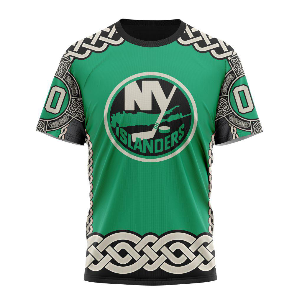 Custom NHL New York Islanders x St.Patrick's Day Shirt Gifts For Hockey Fan