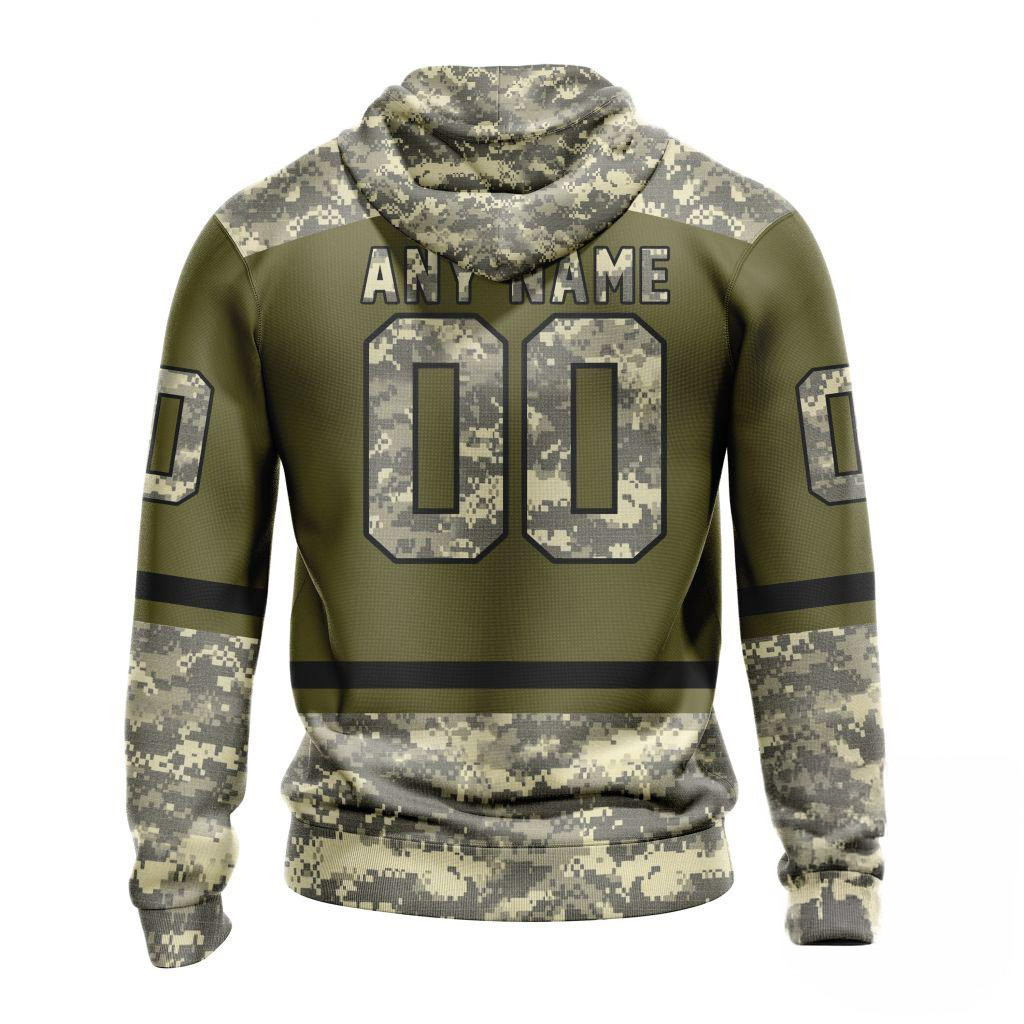 Custom NHL New York Rangers Special Veterans Military Appreciation Hoodie Hockey Fan Gifts