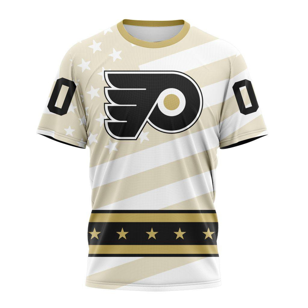 Custom NHL Philadelphia Flyers Hockey Special Military Appreciation Shirt Gifts For Hockey Fans