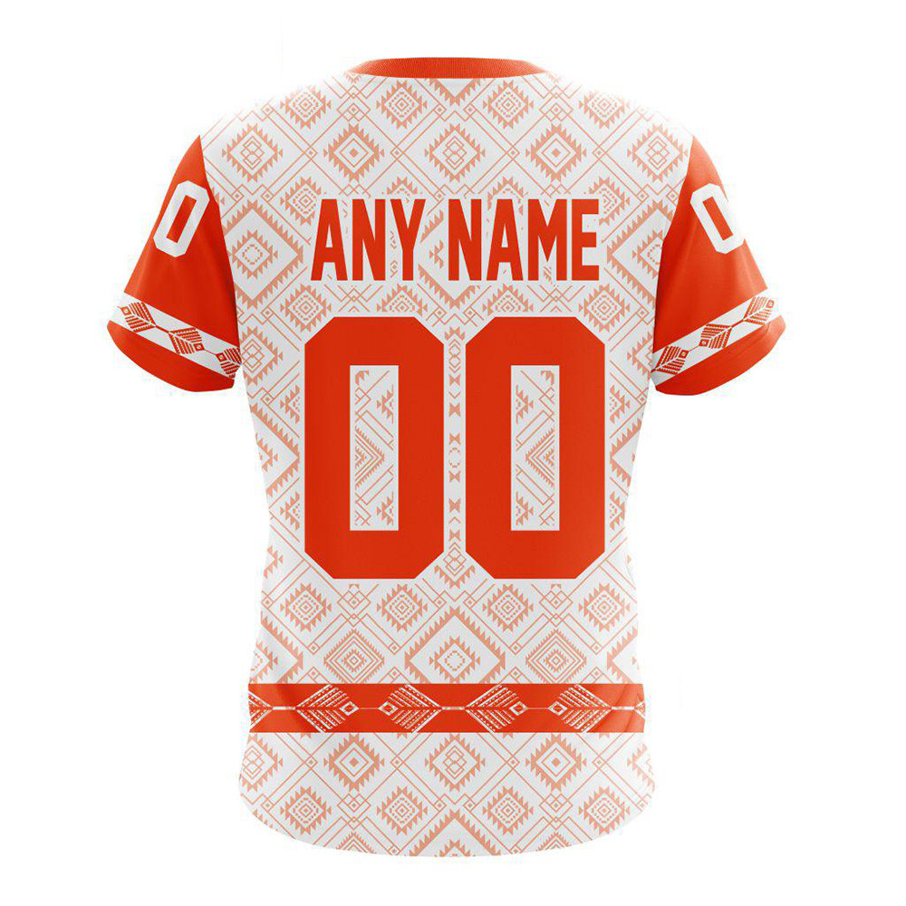 Custom NHL Philadelphia Flyers Hockey Team Native Heritage Shirt Unique Gifts For Hockey Lovers