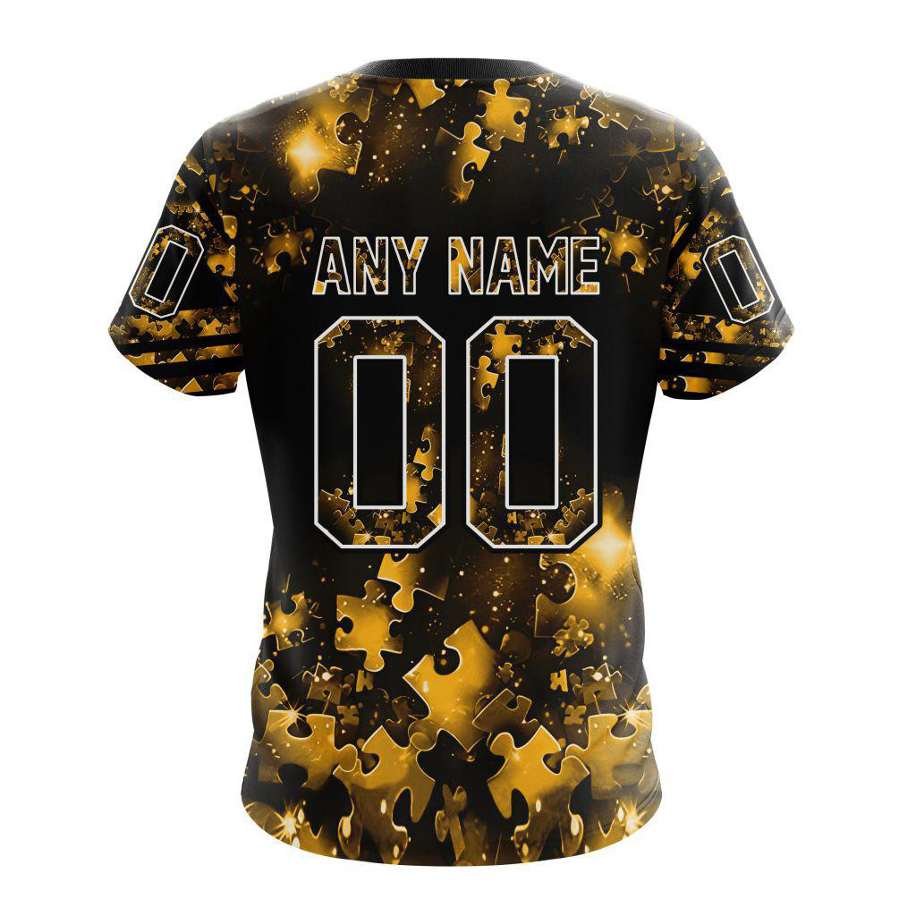 Custom NHL Pittsburgh Penguins Autism Awareness Hockey Shirt Presents For Hockey Lovers