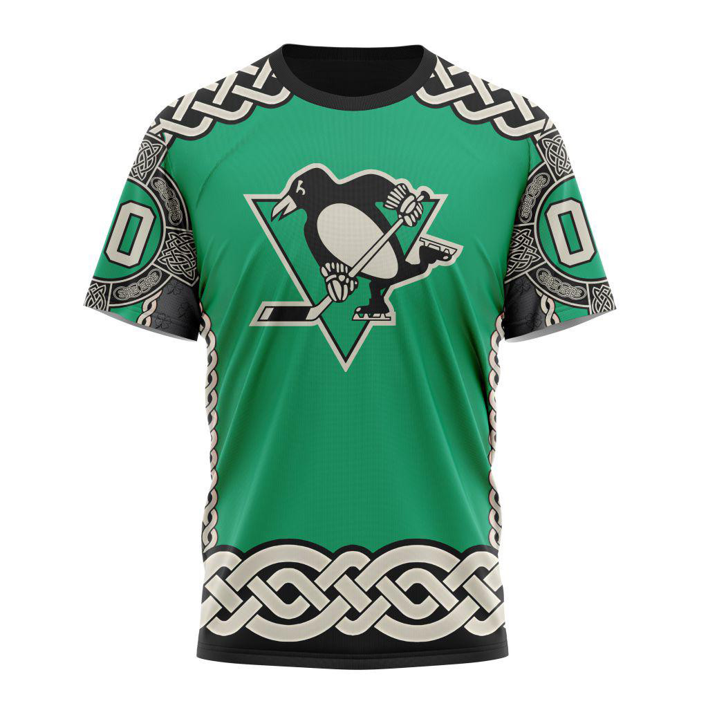 Custom NHL Pittsburgh Penguins x St.Patrick's Day Shirt Unique Gifts For Hockey Lovers