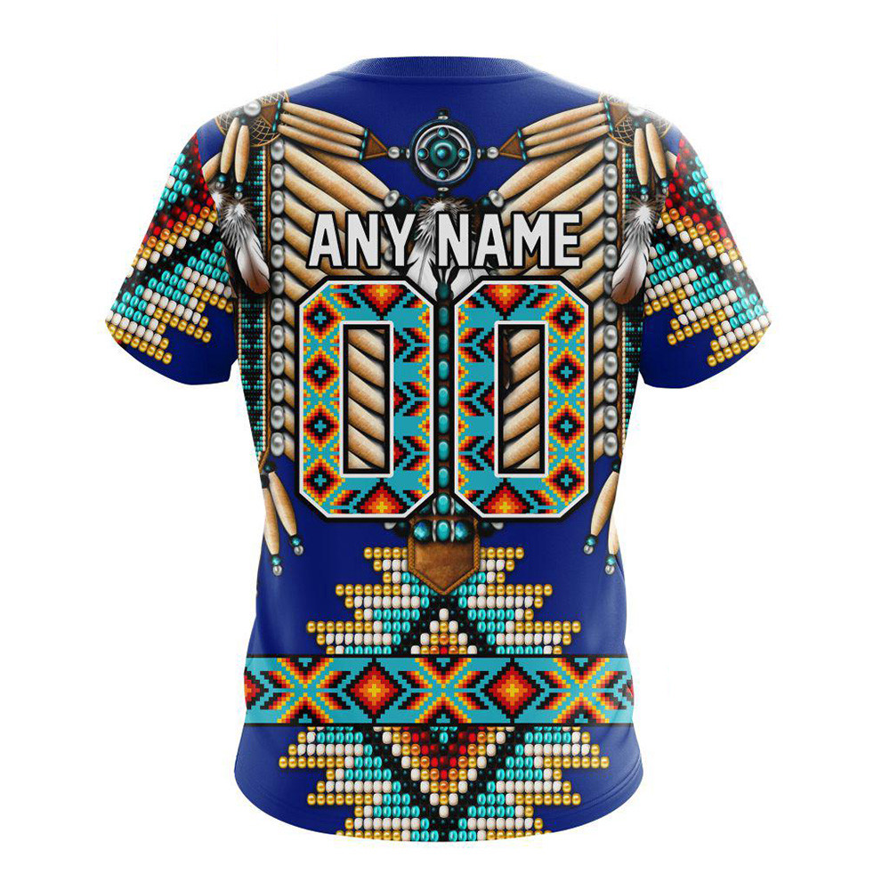 Custom NHL St. Louis Blues Special Native American Costume Hockey Team Shirt Gift Ideas For Fans