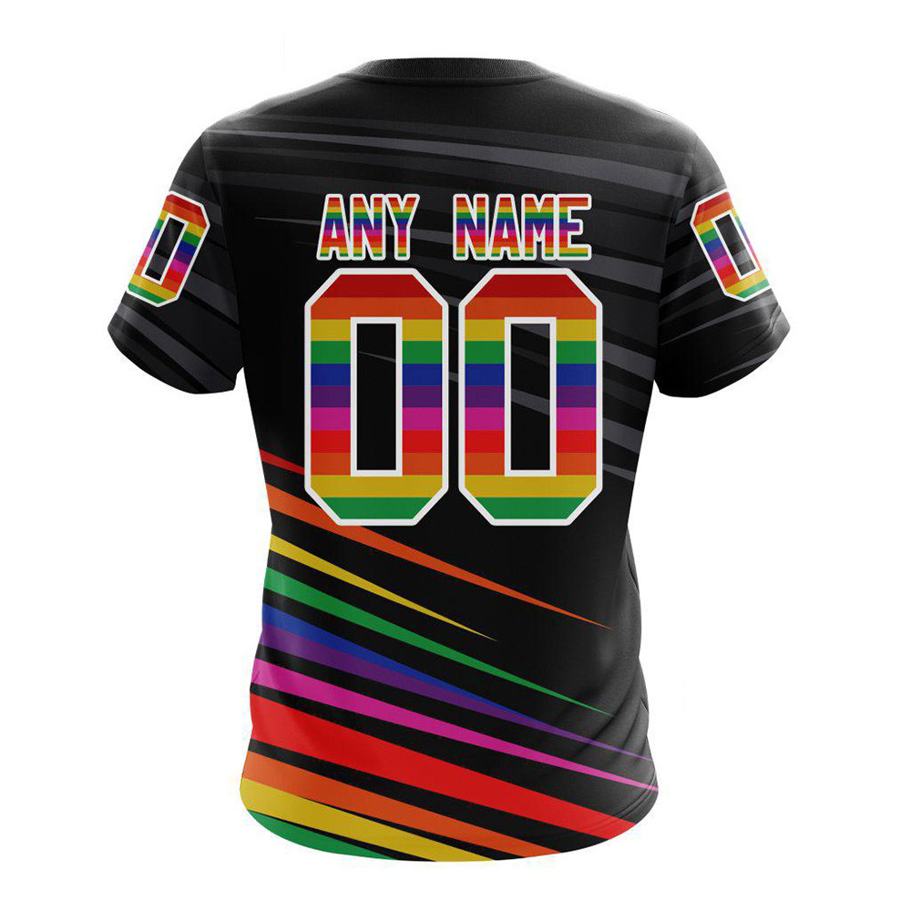 Custom NHL Toronto Maple Leafs Special Pride Design Hockey Is For Everyone Shirt Gifts For Son