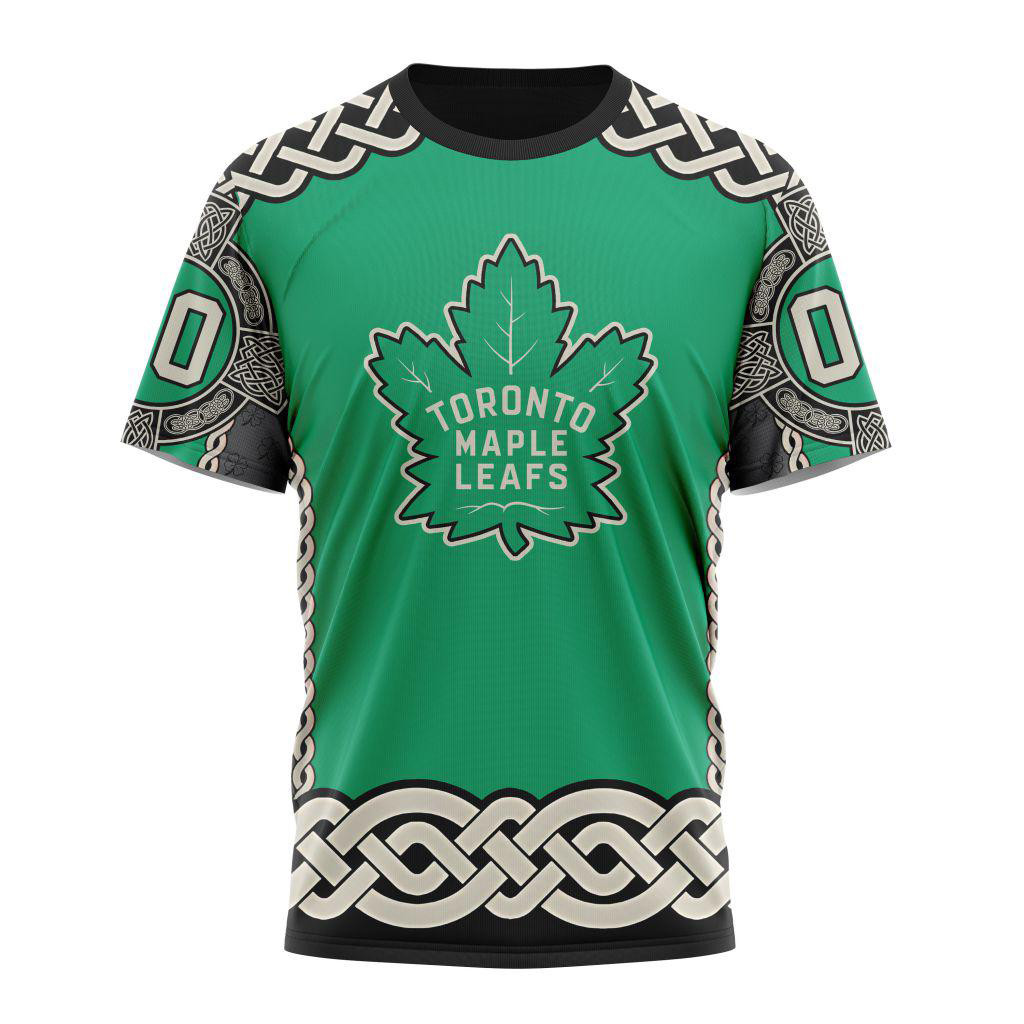 Custom NHL Toronto Maple Leafs x St.Patrick's Day Shirt Presents For Hockey Lovers