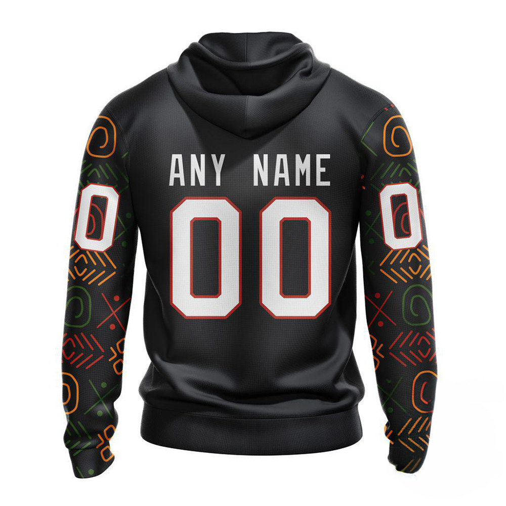 Custom NHL Vancouver Canucks Black History Month Hoodie Gifts For Hockey Fan