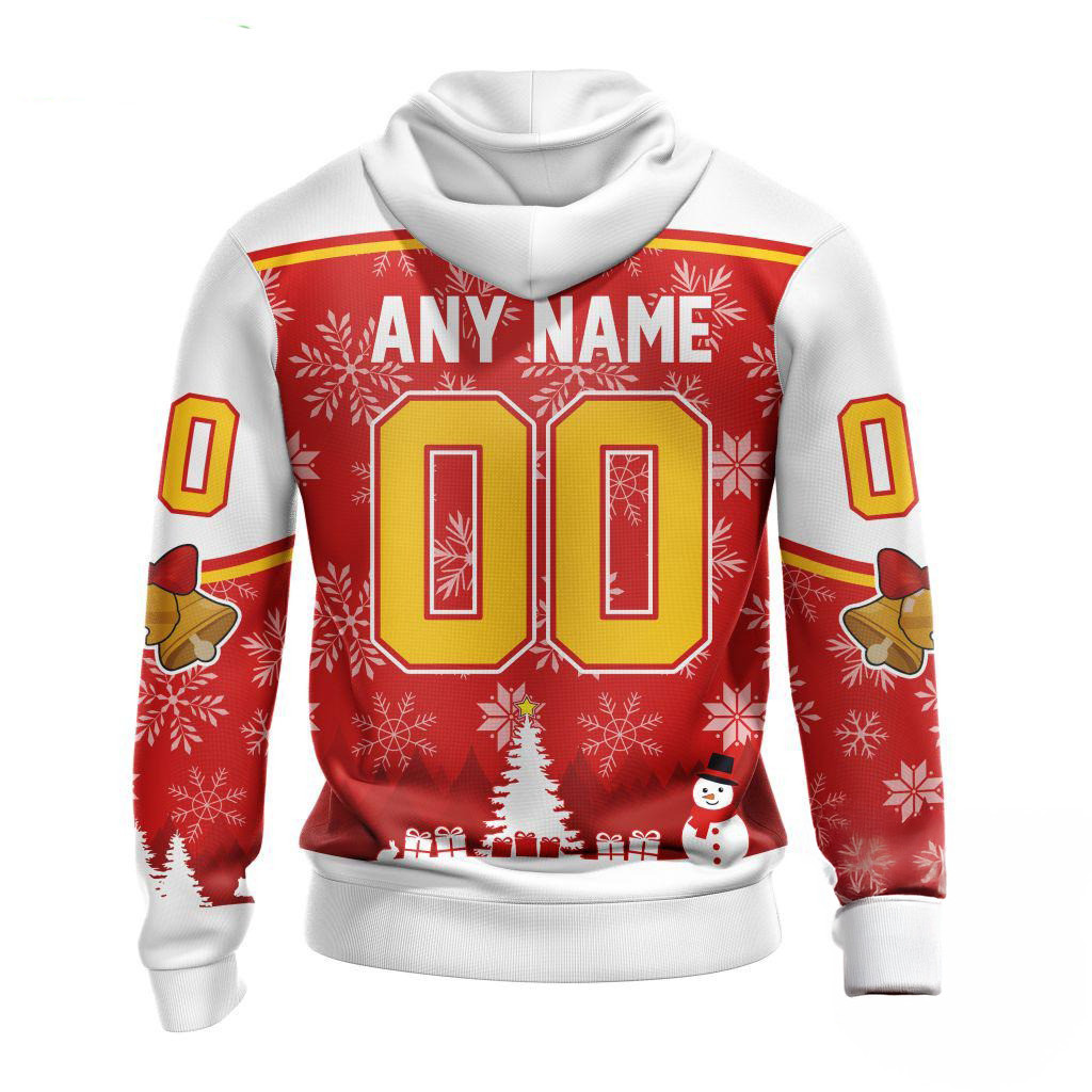 Custom NHL Washington Capitals Special Santa Hats Logo Team Merry Christmas Hoodie For Fans