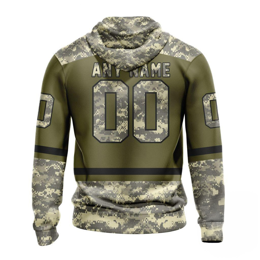 Custom NHL Winnipeg Jets Special Veterans Military Appreciation Hoodie Ice Hockey Fan Gifts