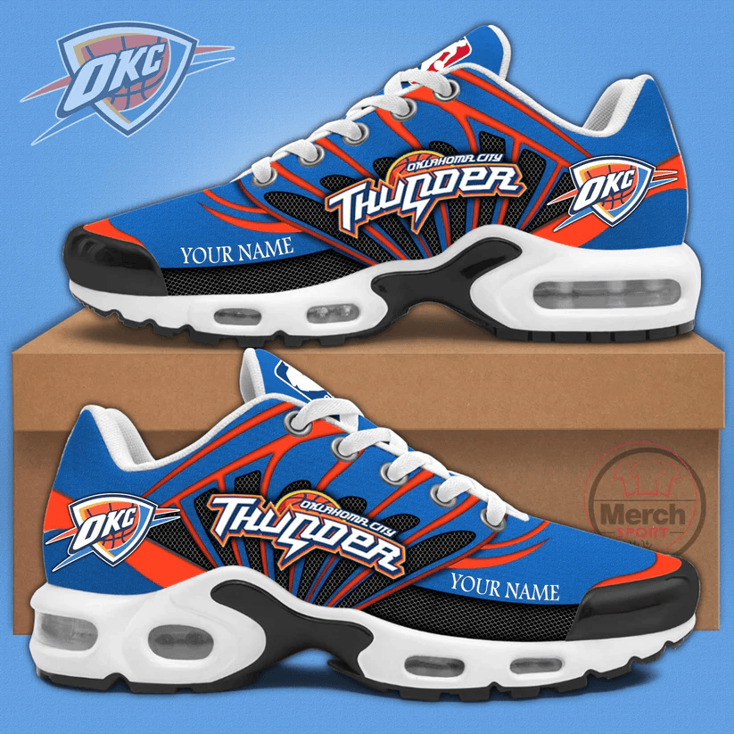 Custom Oklahoma City Thunder Nba Finals Champions Shoes OKC Shirt Gifts For Basketball Lovers