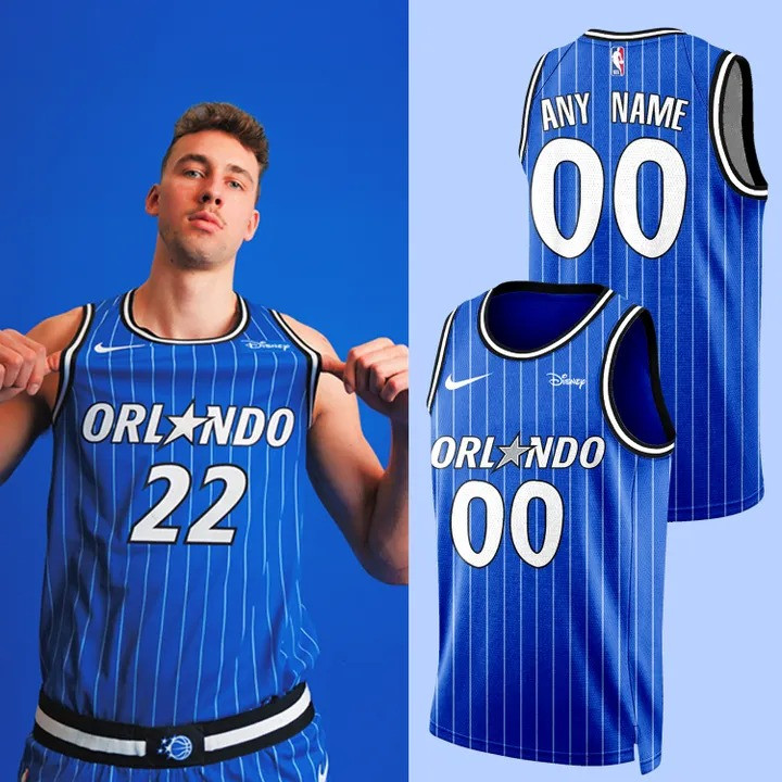 Custom Orlando Magic x Jeff Hamilton Jersey Basketball Swingman Player Jersey Fan Merch