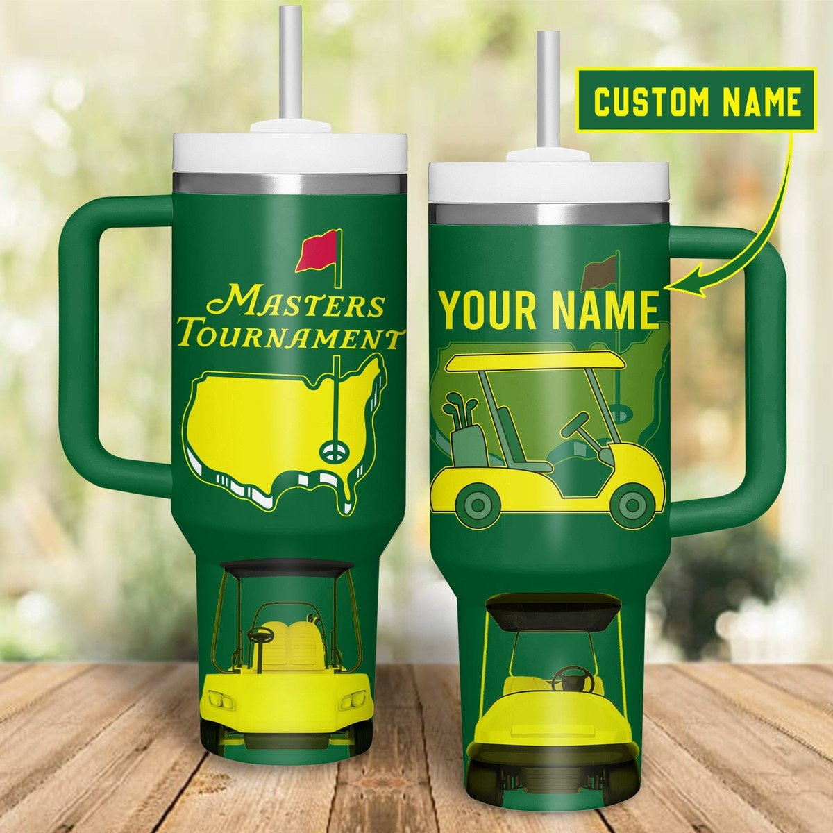 Custom Personalized 2025 Masters Tournament Merchandise Tumbler Best Gifts For Golf Lovers