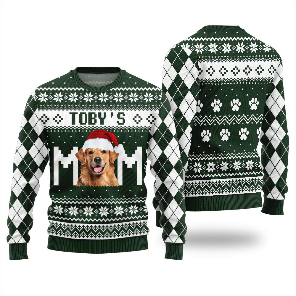 Custom Pet Funny Mens Christmas Sweater Christmas Gift Ideas For Wife