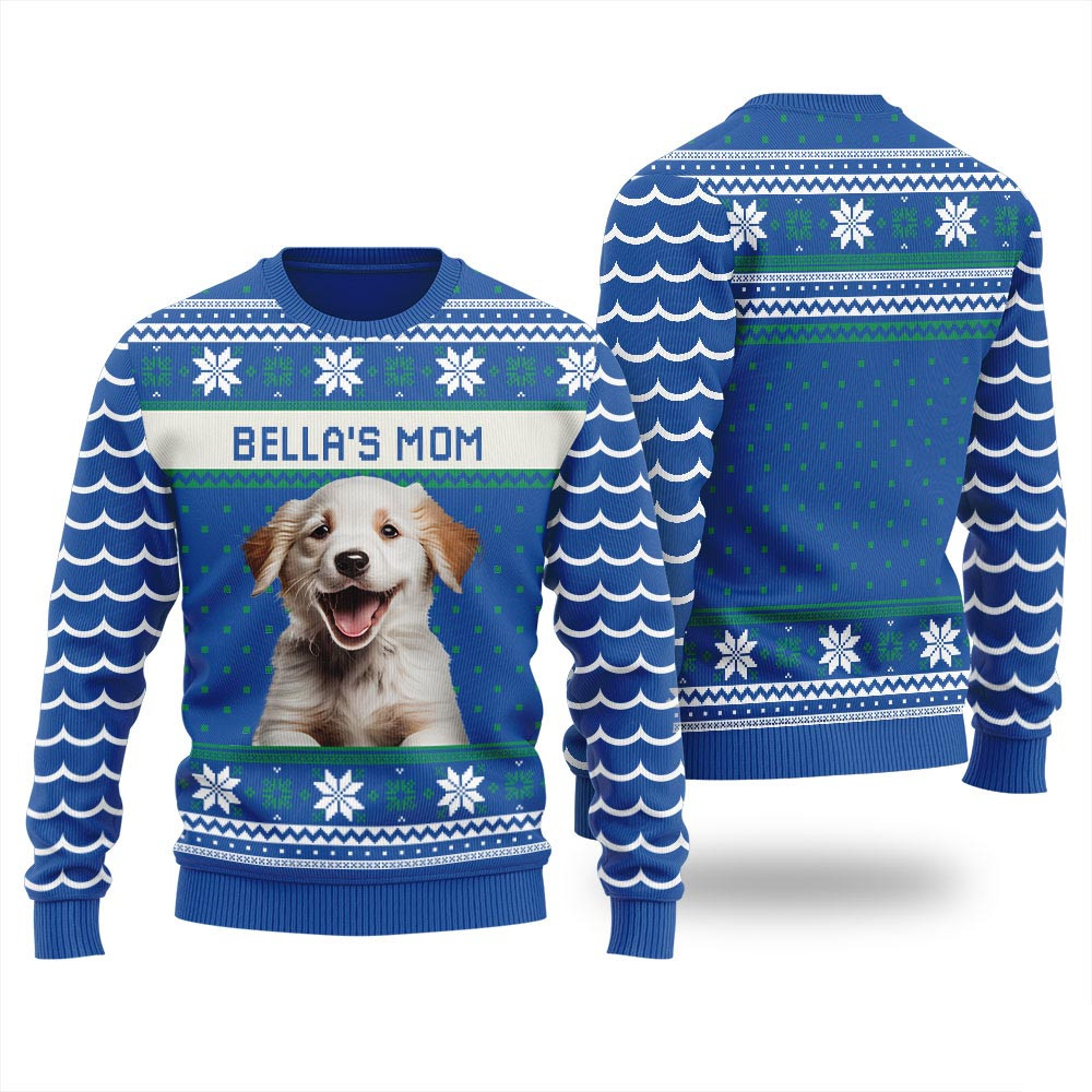 Custom Pet Ugly Christmas Sweater For Women Good Christmas Gifts For Mom