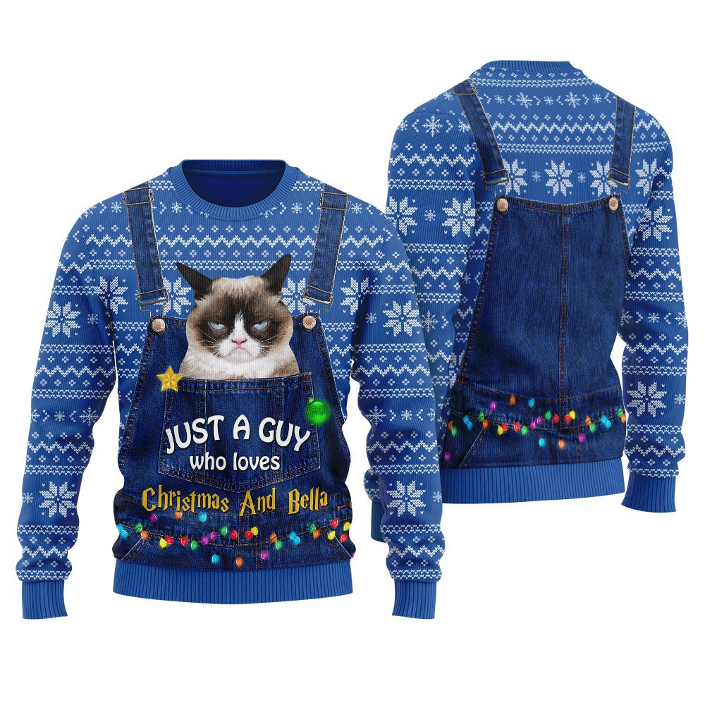 Custom Pet Ugly Sweater For Men Christmas Sweaters For Men And Women