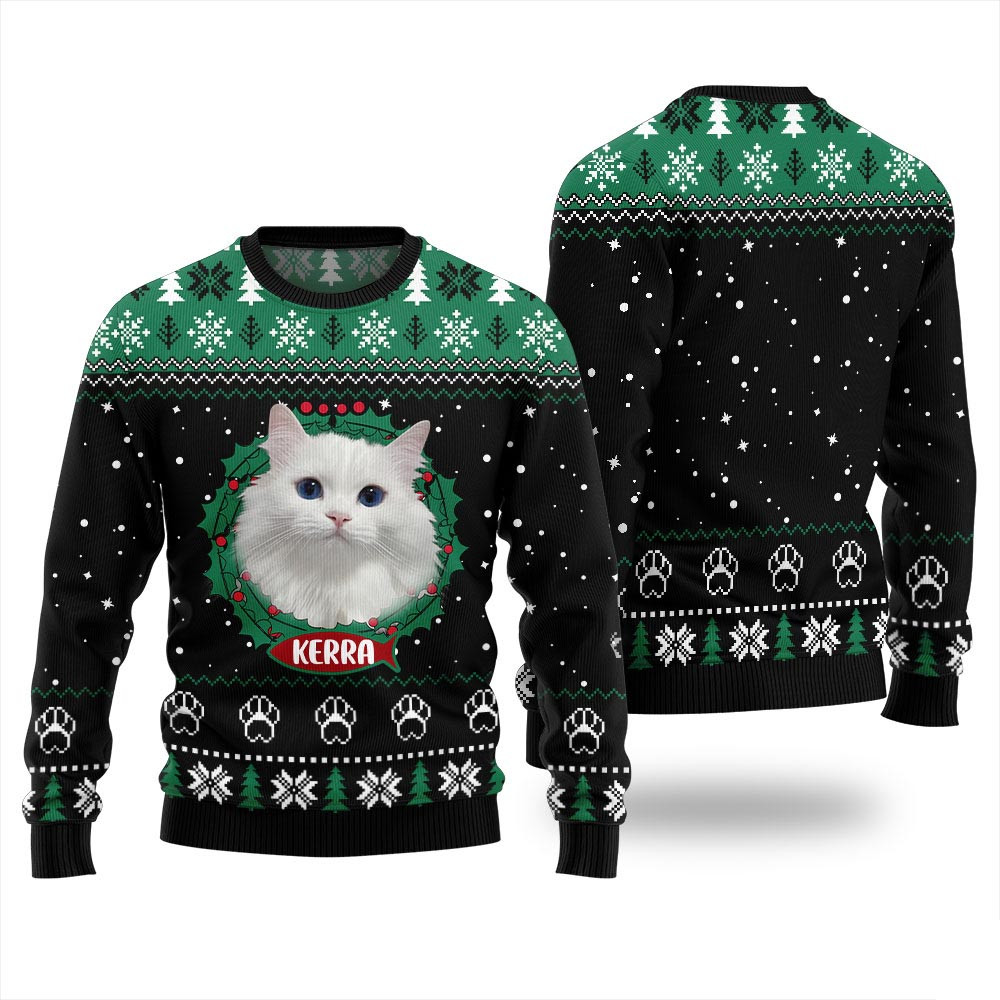 Custom Pet With Name Ugly Christmas Sweater Christmas Gift Ideas For Wife