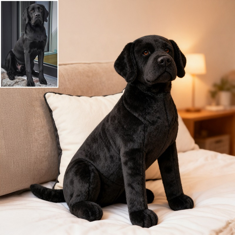 Custom Photo Dog Shaped Pillow Bed Decor Christmas Gifts For Dog Owners
