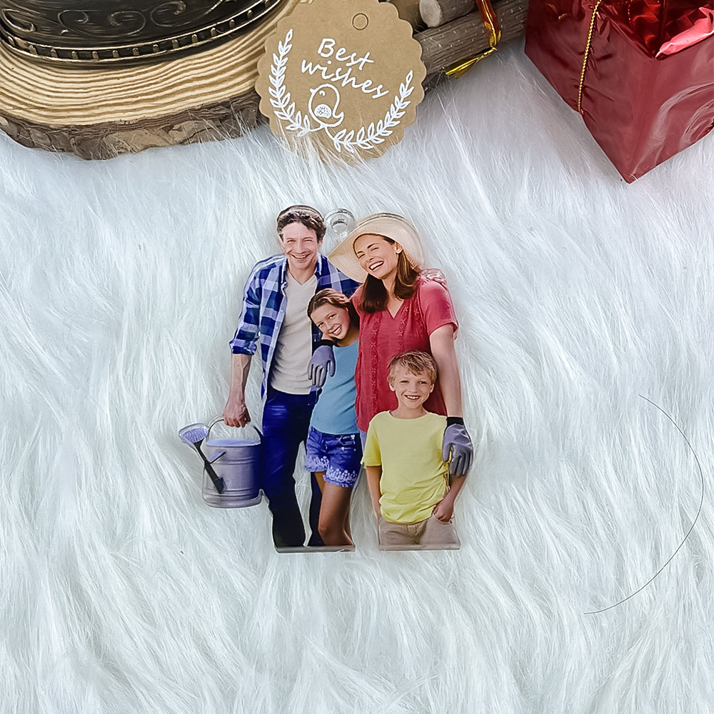 Custom Photo Gifts for Gardeners Ornament - Cute Christmas Tree Gift Idea
