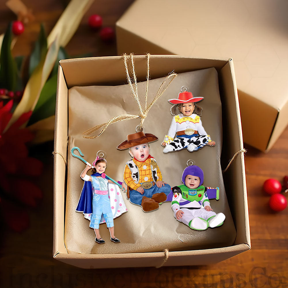 Custom Photo Gifts For Kid Christmas Ornament - Funny Christmas Ornament Gift
