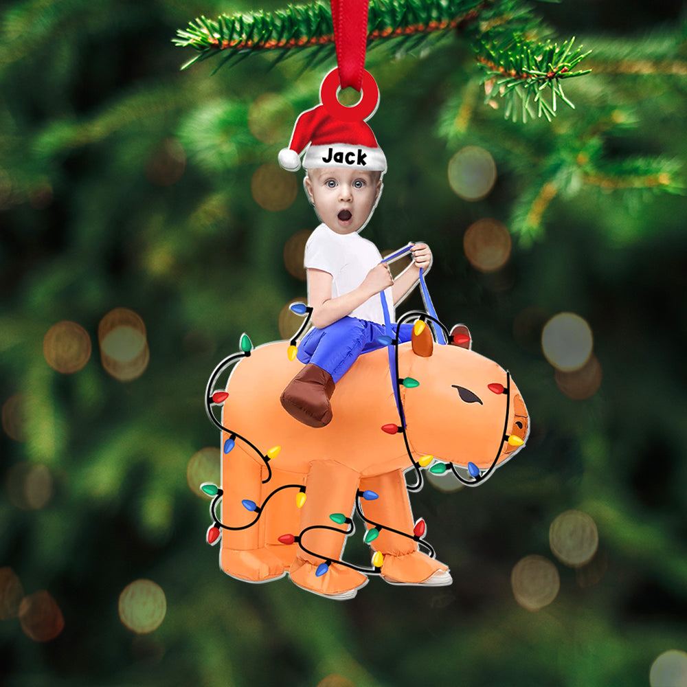 Custom Photo Gifts For Kids Christmas Ornament - Festive Holiday Keepsake Gift (2)