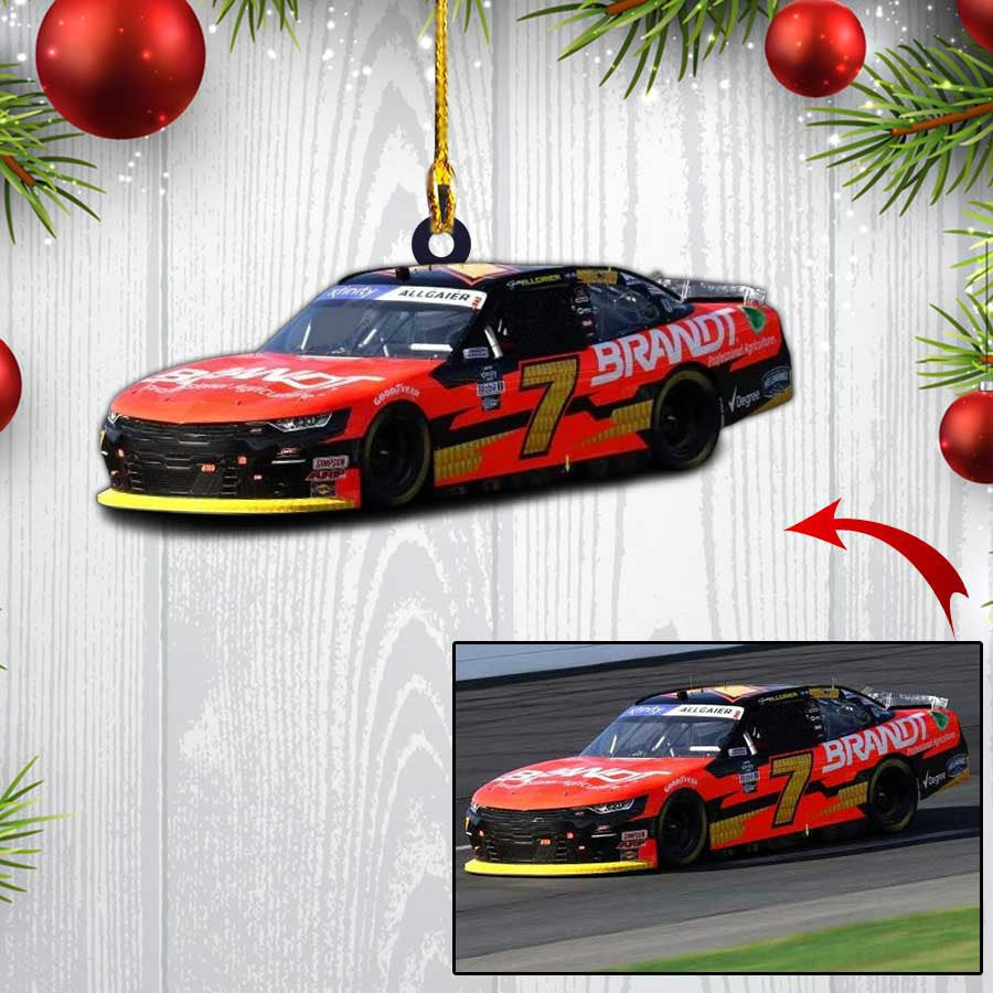 Custom Photo Motorsports Model Christmas Ornament for Man Gift for Motorsports Lovers