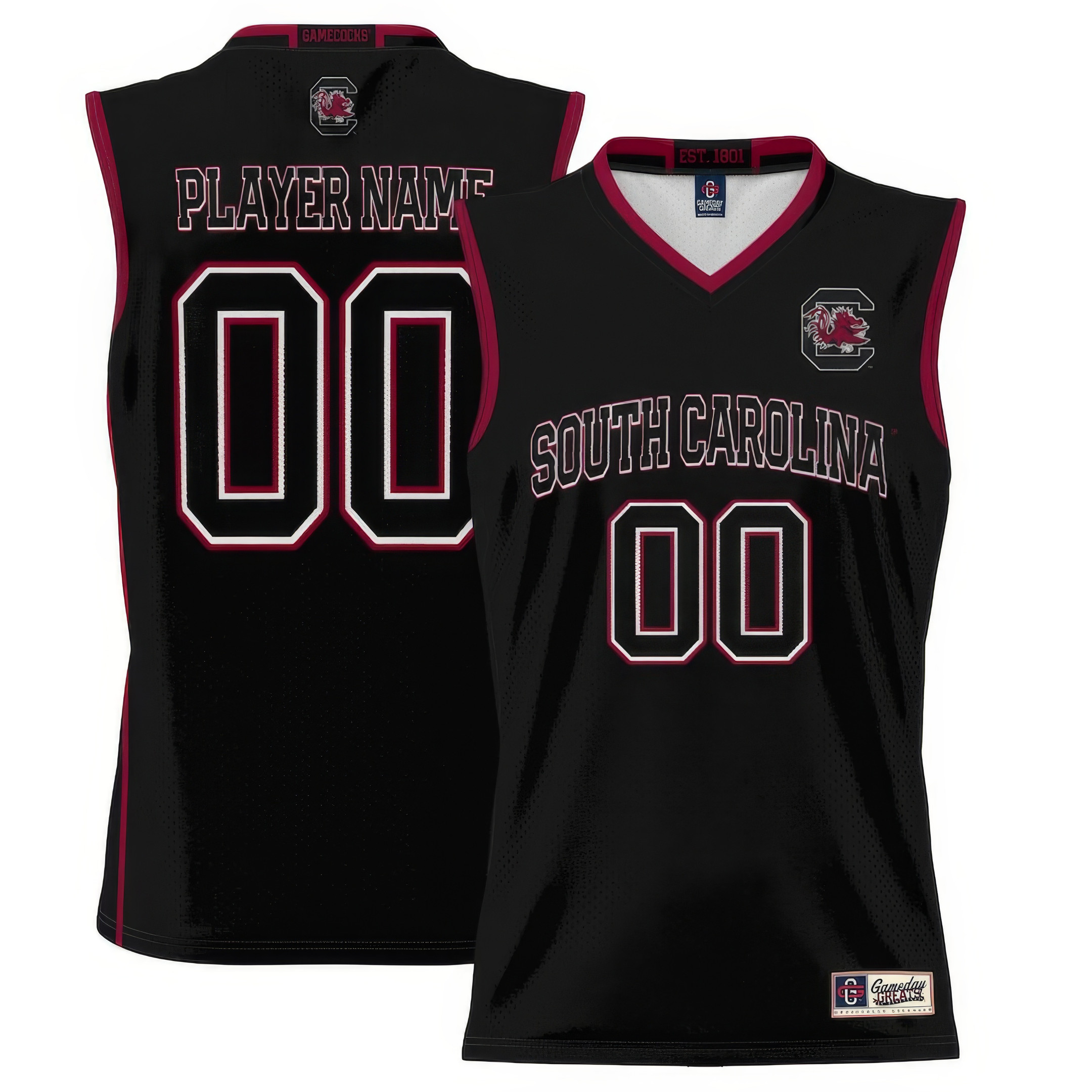 Custom South Carolina Gamecocks Lightweight NIL Pick-A-Player Women's Basketball Jersey