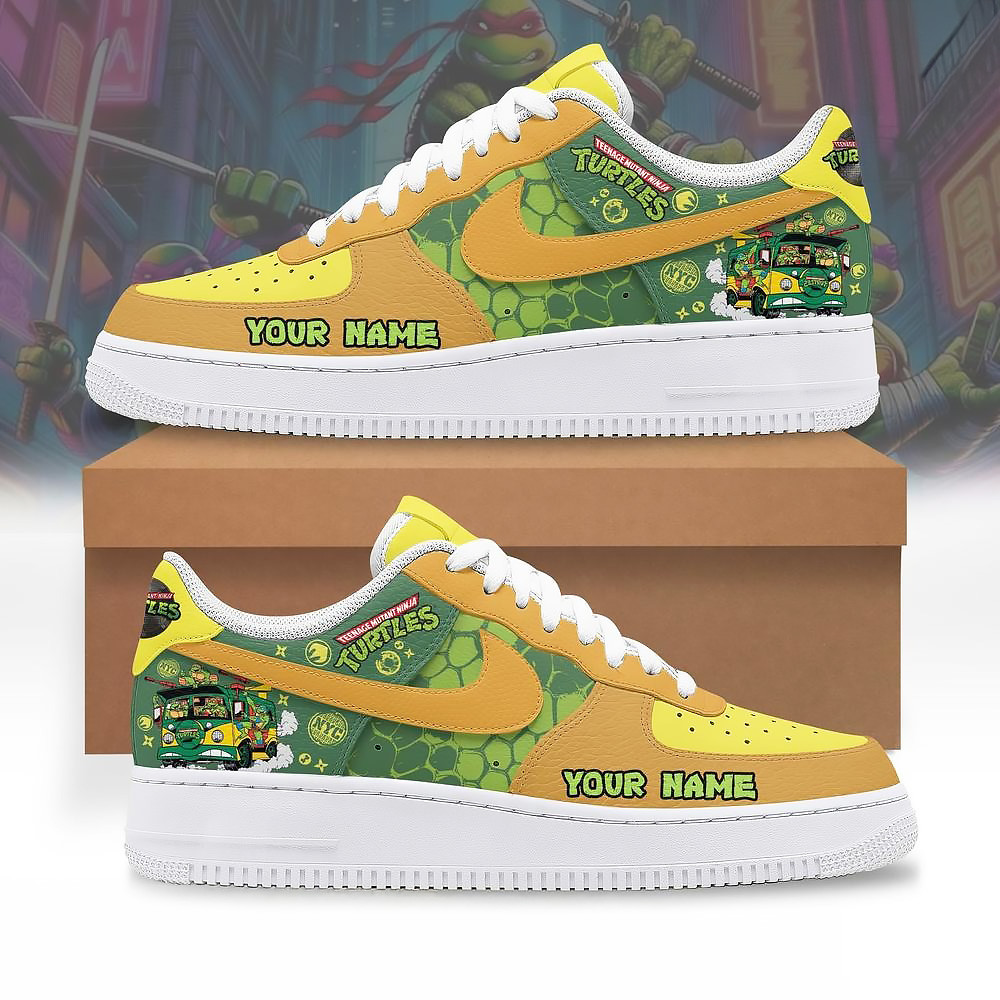 Custom Teenage Mutant Ninja Turtles Limited Edition Air Force 1 Sneakers Fans Gifts