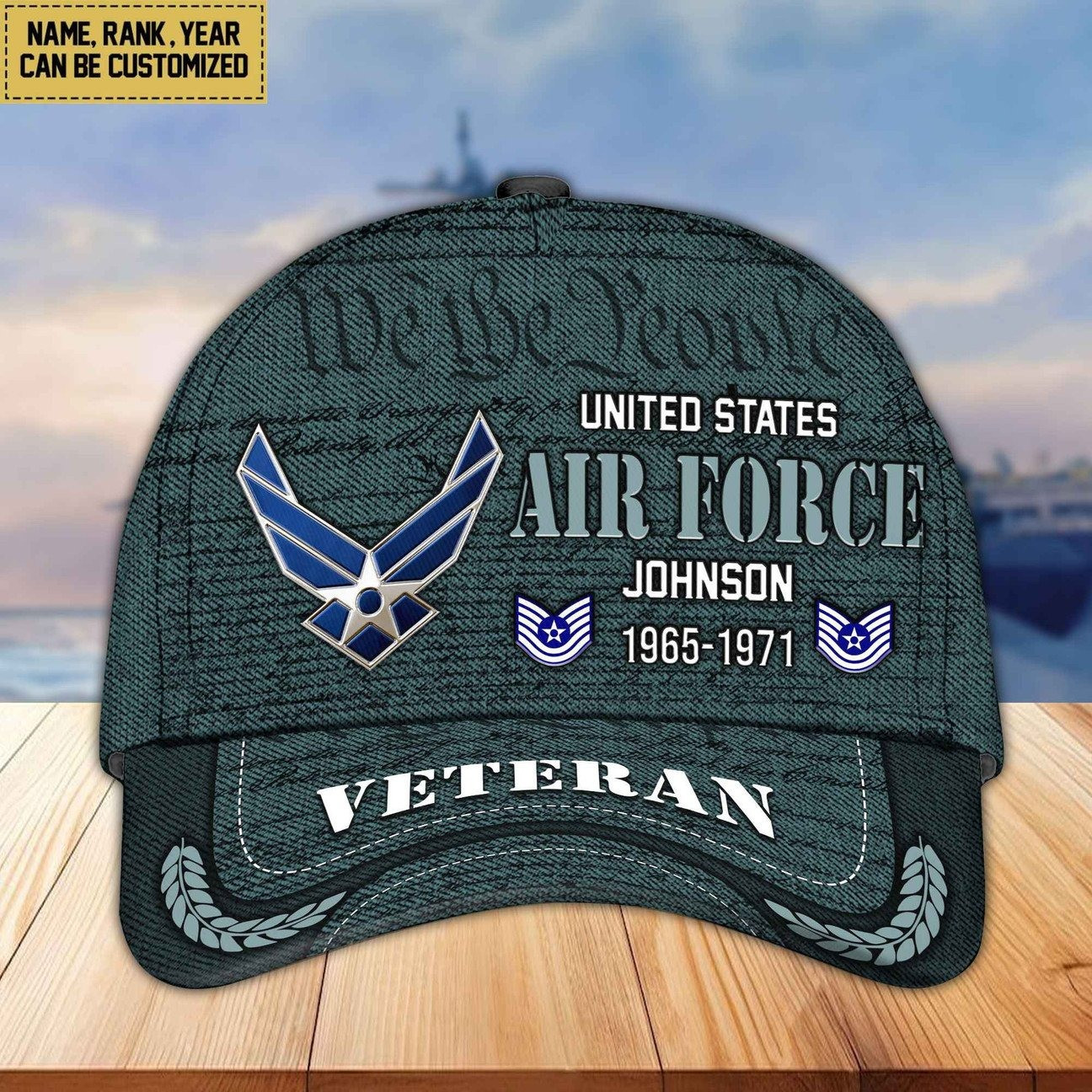 Custom US Air Force We All People Baseball Cap Gift For Veterans Day
