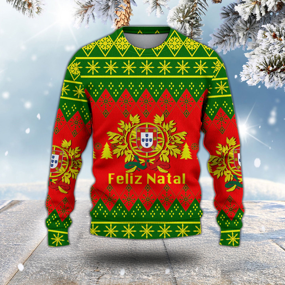 Custom Wales Christmas Ugly Christmas Sweater Nadolig Llawen Welsh Dragon