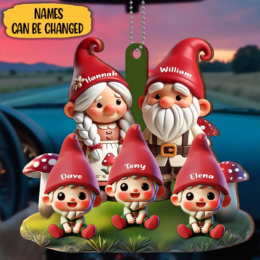 Customize Create Your Own Enchanted World With Car Hanging Ornament Christmas Gift For Family