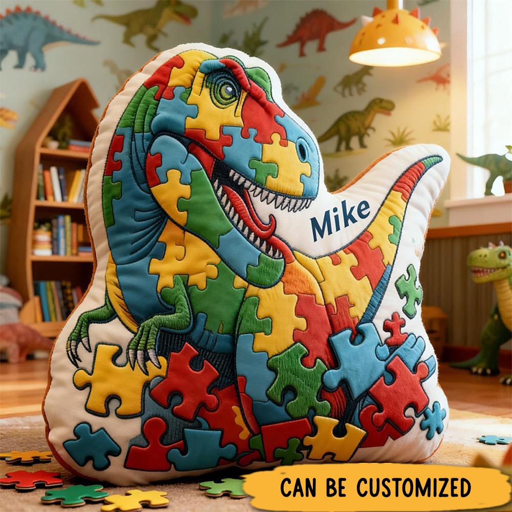 Customized Dragon Egg with Name Graphic 3D Print Pillow Christmas Gift for Kids Birthday Gift - Image 2