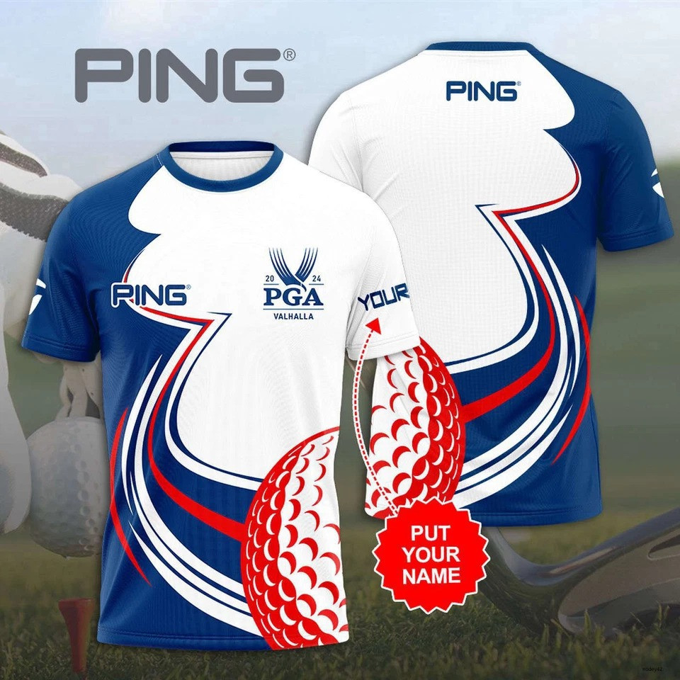 Customized Golf PGA Valhalla Ping T-Shirt Presents For Golf Lovers