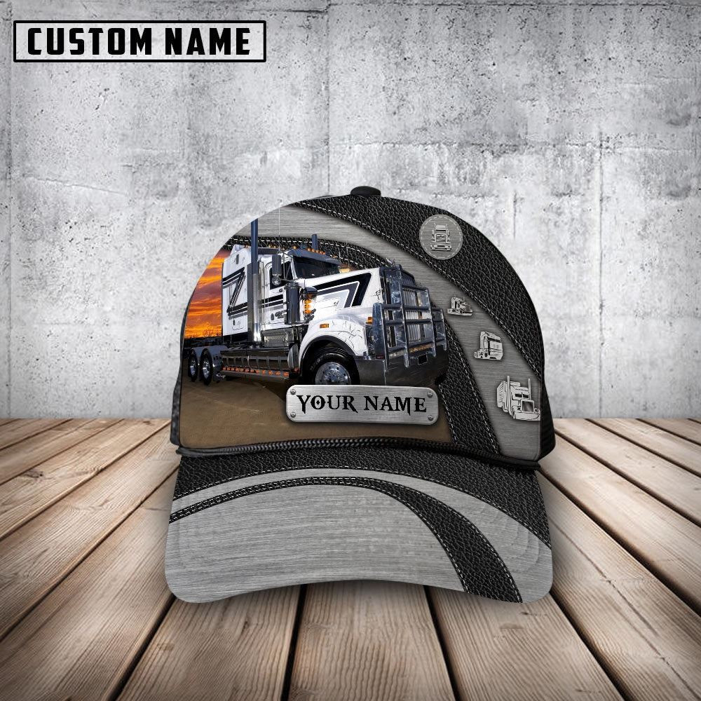 Customized Name Black And White Trucker Mesh Cap 2024 Farm Cap Farmer Baseball Cap Gift For Farmer