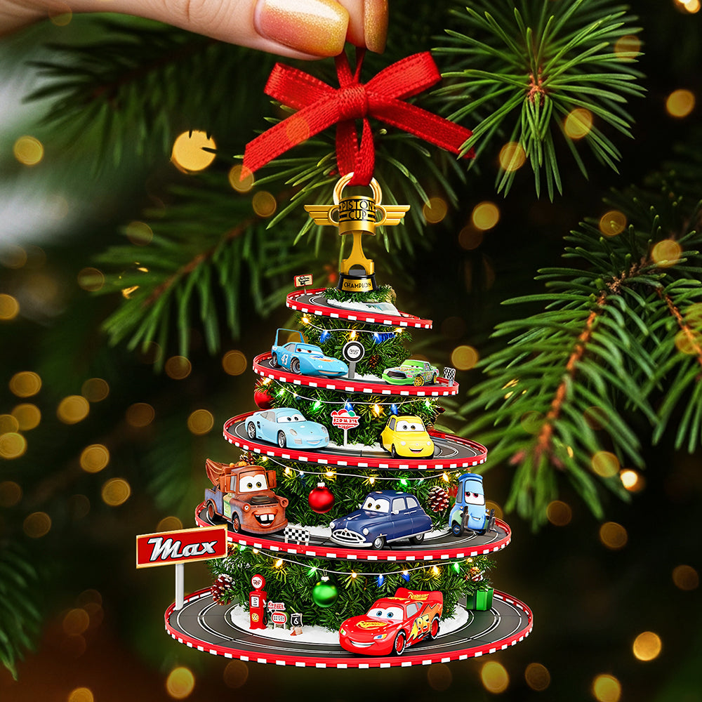 Cute Cars Personalized Gifts For Cartoon Fans Christmas Ornament - Funny Christmas Ornament Gift Cute Cars Personalized Gifts For Cartoon Fans Christmas Ornament - Funny Christmas Ornament Gift