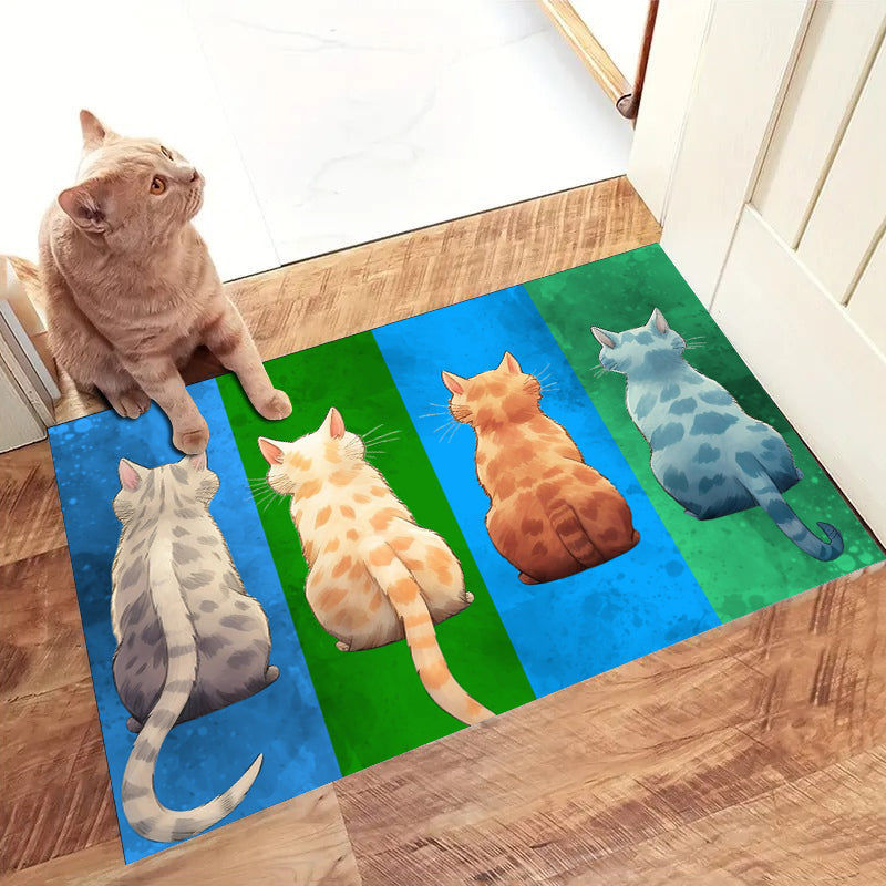 Cute Cat Doormat Look At Me Doormat For Home Decor Housewarming Gift Welcome Mat Gift For Cat Lovers