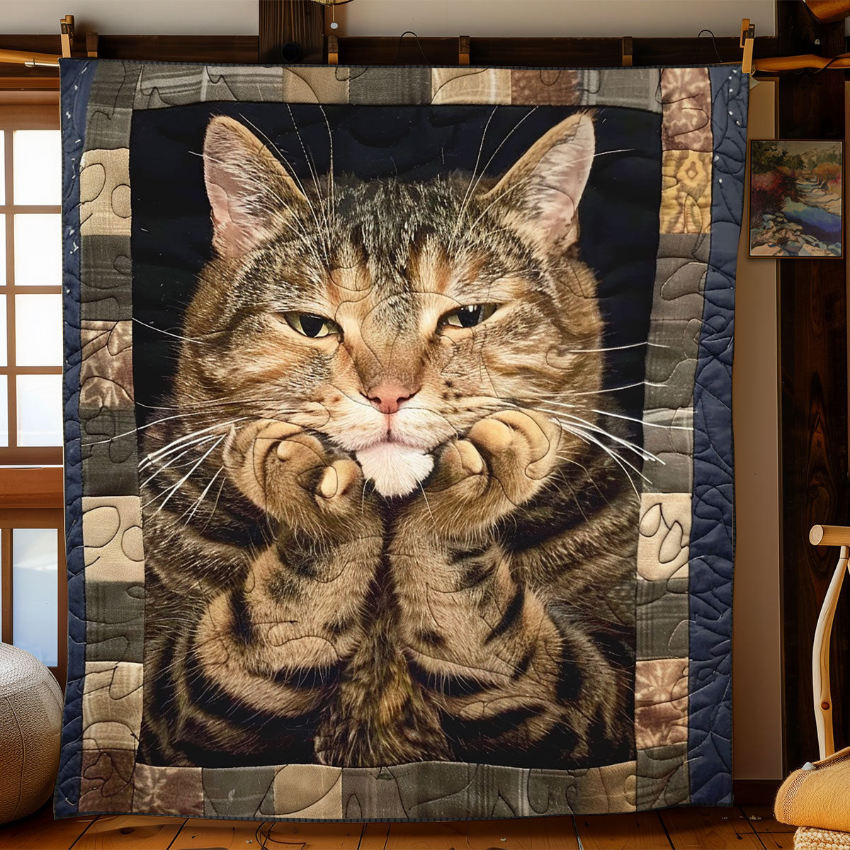 Cute Cats Quilt Blanket Best Throw Blanket Awesome Mother's Day Gifts 2025