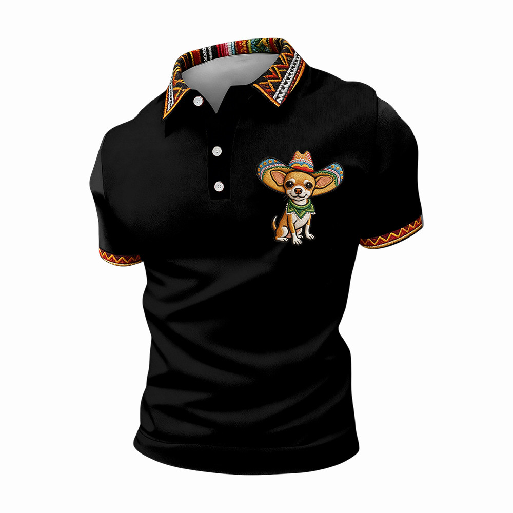 Cute Chihuahua Sombrero Shirt Fiesta Apparel Mexican Novelty Gifts