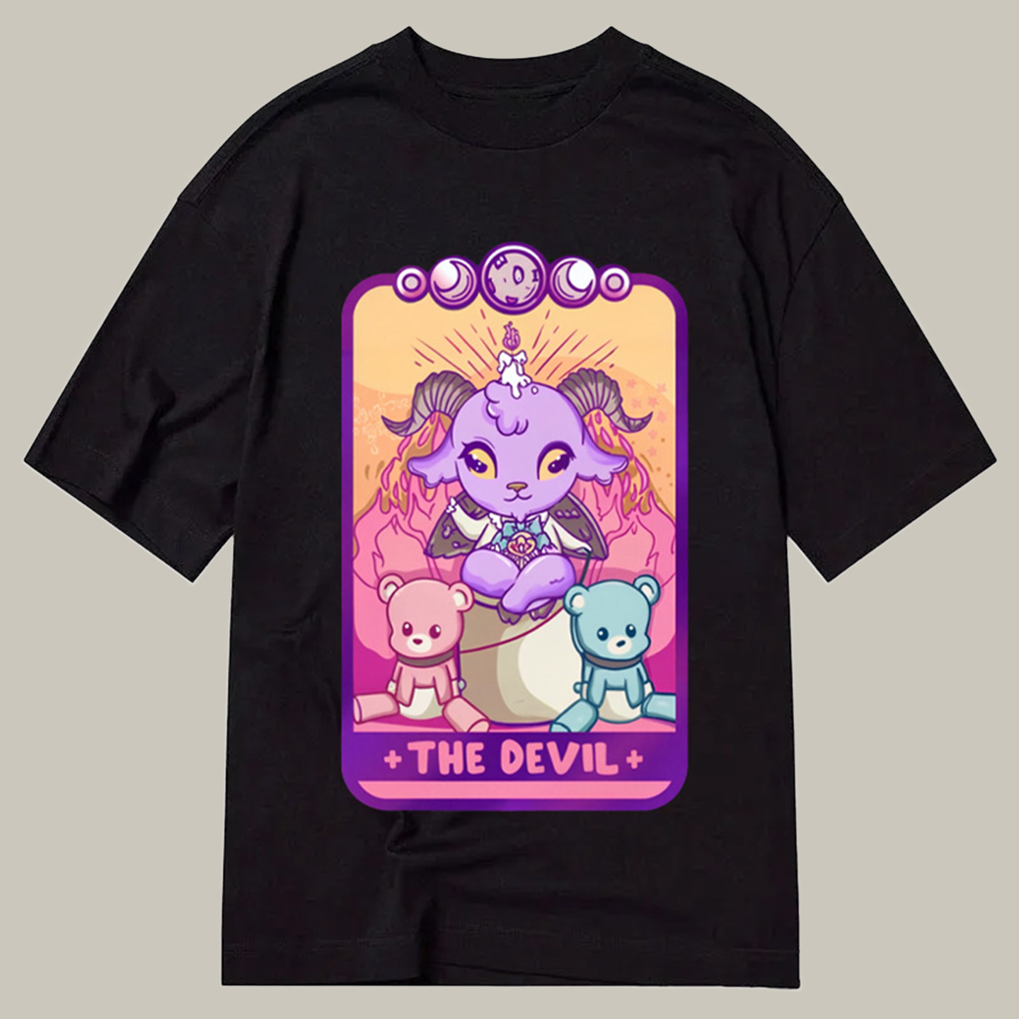 Cute Kawaii Anime Tarot Card Classic Shirt Funny Meme T-Shirt Fun Gift For Brother