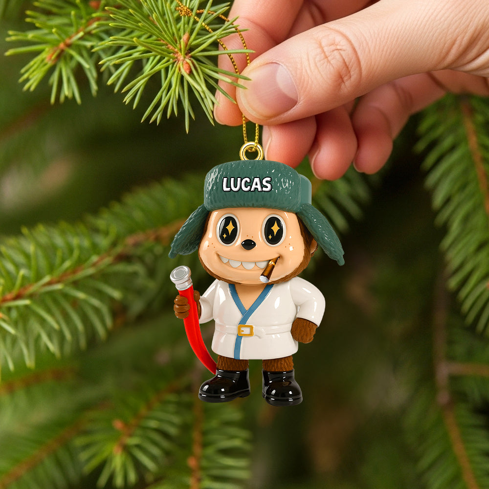 Cute Monsters Personalized Gifts For Xmas Movie Fans Acrylic Ornament - Christmas Ornament Gift Idea