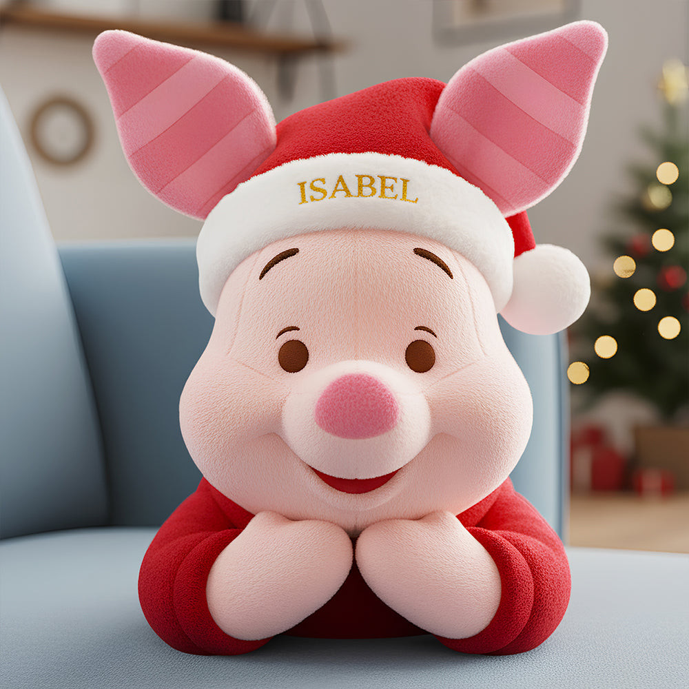 Cute Peeking Custom Shape Pillow, Personalized Gifts - Last Minute Funny Christmas Gifts Prime