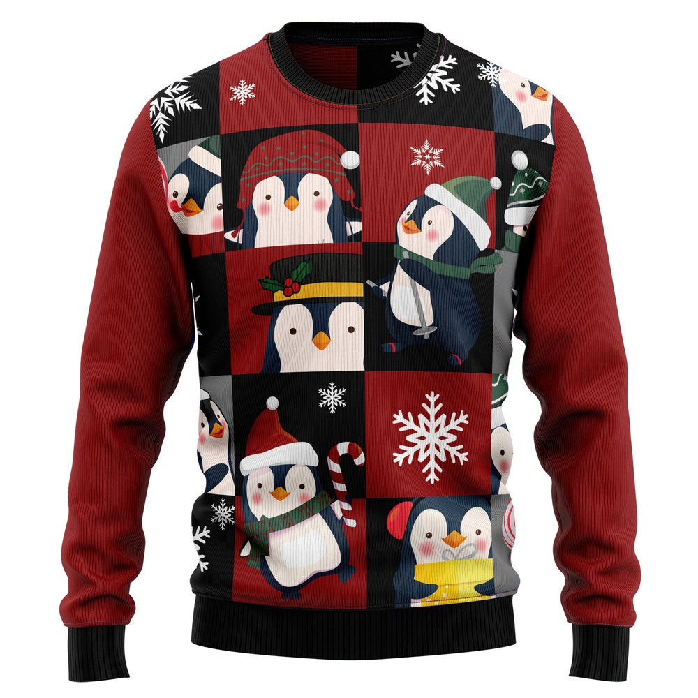 Cute Penguin Ugly Christmas Sweater Gift For Christmas