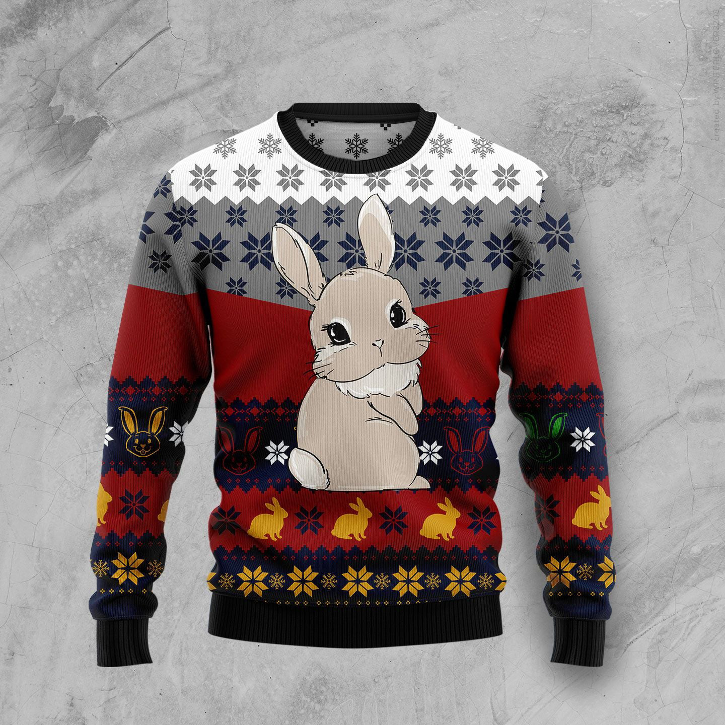 Cute Rabbit Best Funny Ugly Sweaters Funny Xmas Apparel Best Gifts For Rabbit Lovers