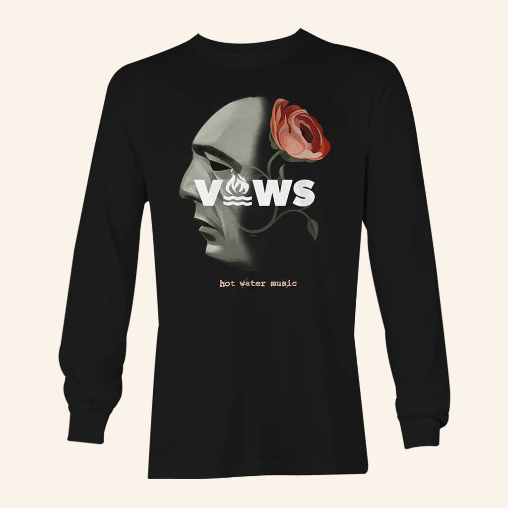 Cutloosemerch Merch Hot Water Music Vows Long Sleeve T-Shirt Unique Birthday Gift For Husband Cutloosemerch Merch Hot Water Music Vows Long Sleeve T-Shirt Unique Birthday Gift For Husband