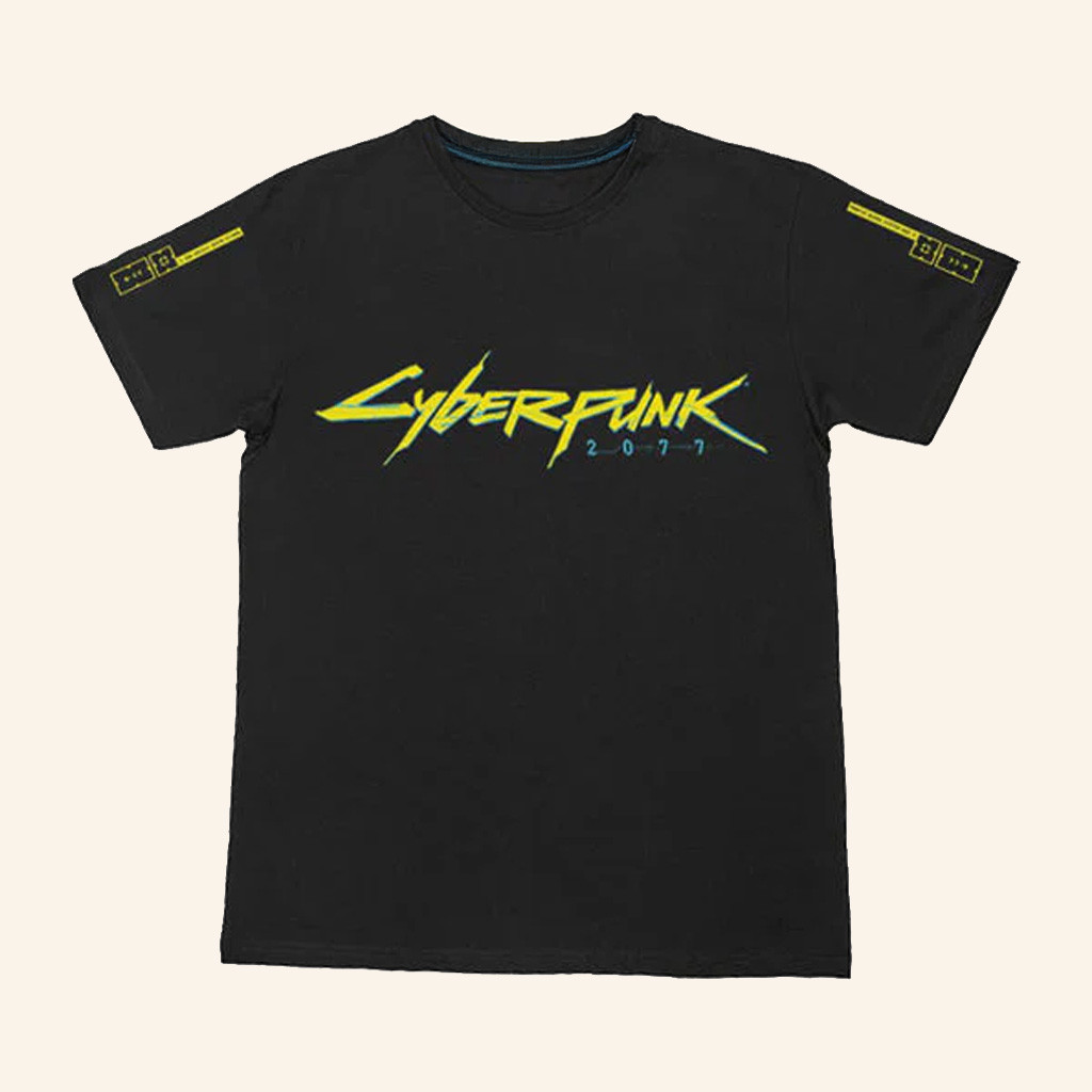 Cyberpunk 2077 Merch Cyberpunk 2077 Logo T-Shirt Gift Ideas For Husband