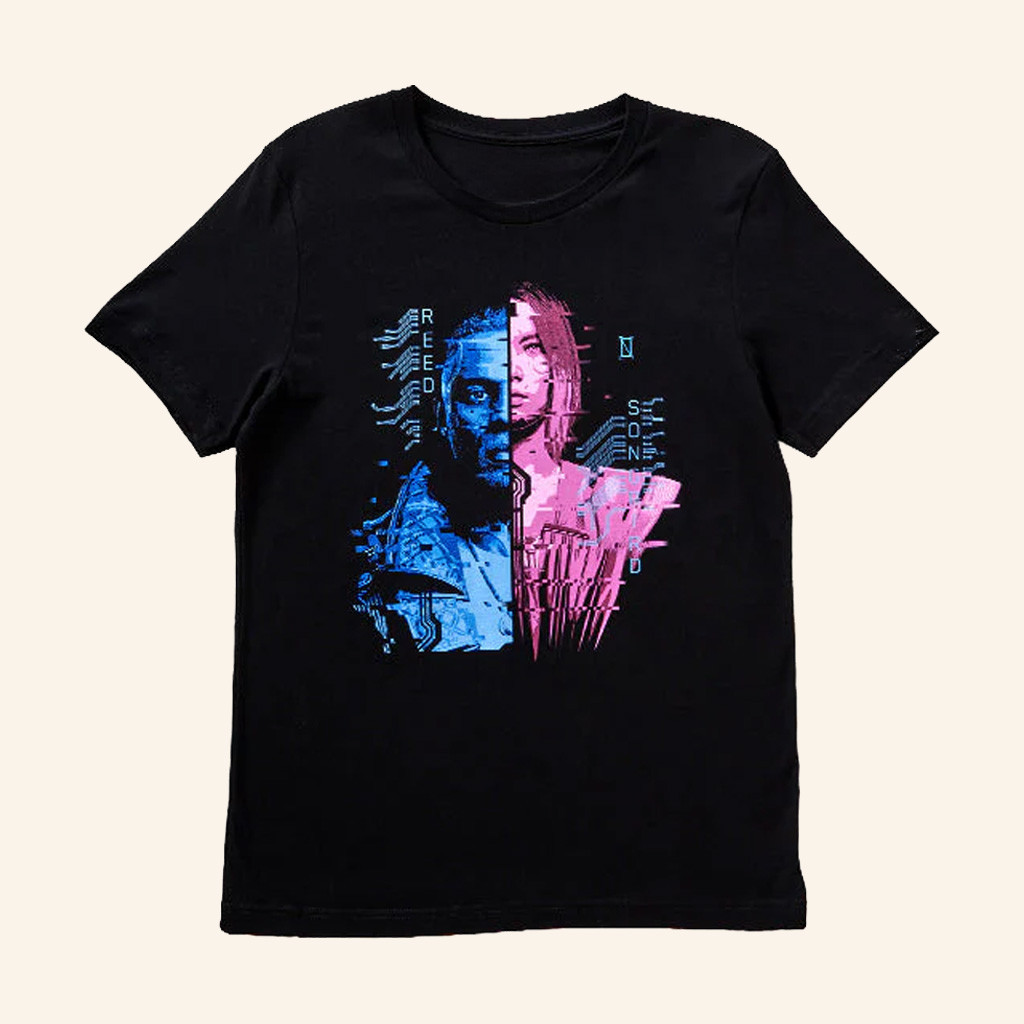 Cyberpunk 2077 Merch Cyberpunk 2077 Phantom Liberty Reed And Songbird T-Shirt Gifts For Friends