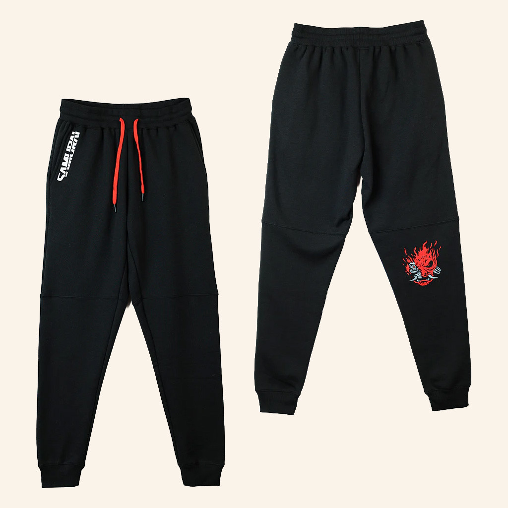 Cyberpunk 2077 Merch Cyberpunk 2077 Samurai Joggers Best Gifts For Him Cyberpunk 2077 Merch Cyberpunk 2077 Samurai Joggers Best Gifts For Him