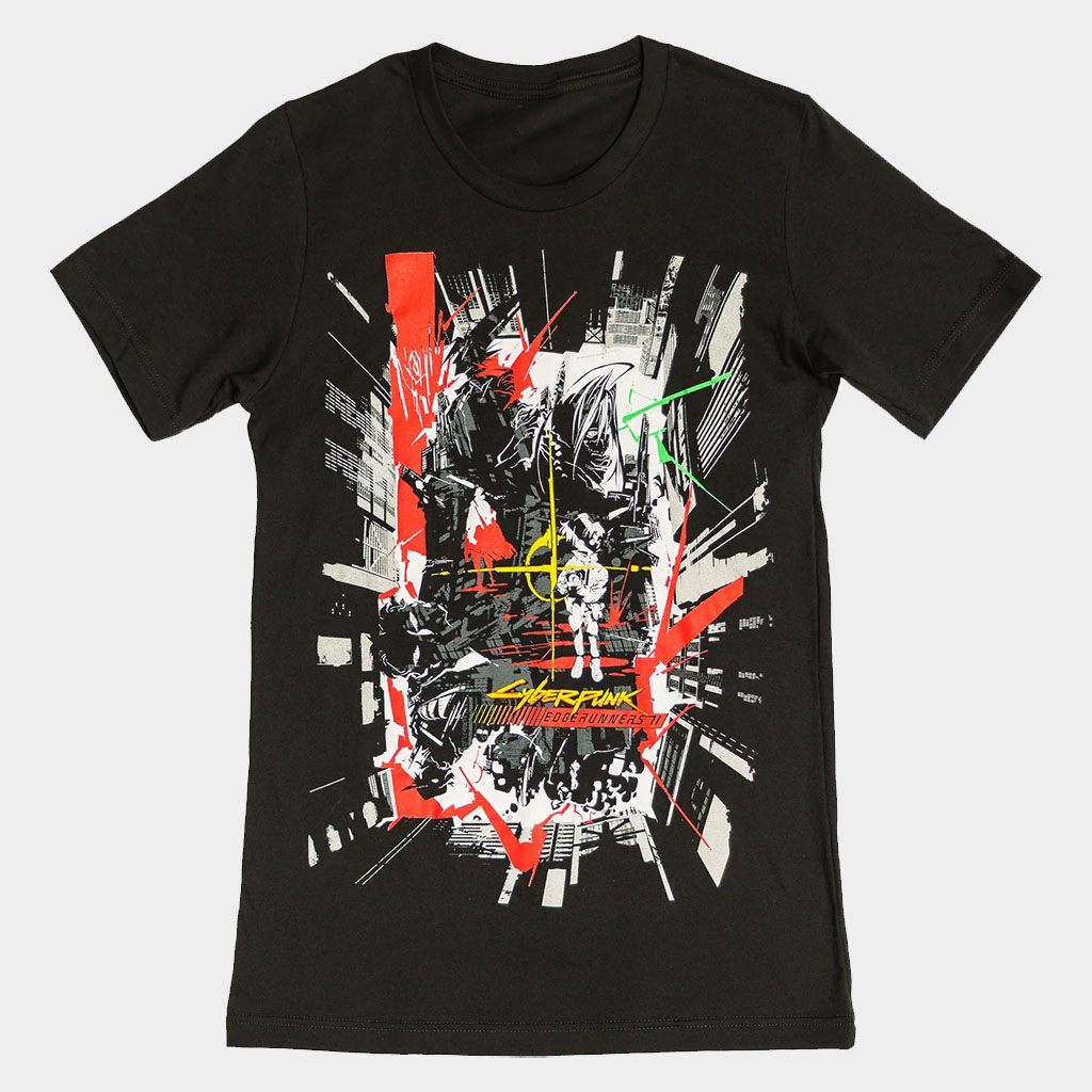 Cyberpunk Merch Cyberpunk Edgerunners 2 Poster Art T-Shirt Birthday Gifts For Husband