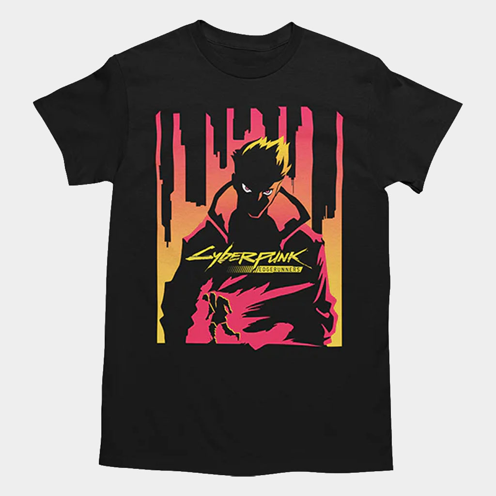 Cyberpunk Merch Cyberpunk Edgerunners David Martinez On Fire Shirt Video Game Lover Gift Ideas Cyberpunk Merch Cyberpunk Edgerunners David Martinez On Fire Shirt Video Game Lover Gift Ideas