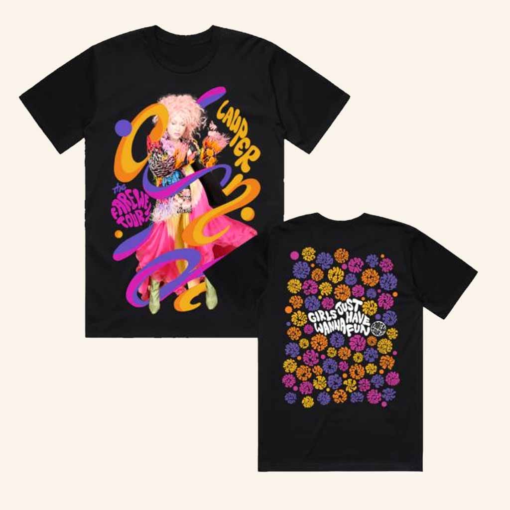 Cyndi Lauper Merch Girls Just Wanna Have Fun The Farewell Shirt Presents For Music Lovers Cyndi Lauper Merch Girls Just Wanna Have Fun The Farewell Shirt Presents For Music Lovers