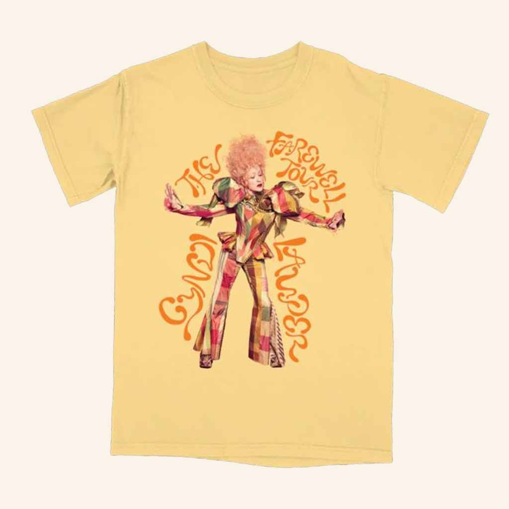 Cyndi Lauper Merch The Farewell Tour Photo T-Shirt Unique Christmas Gifts For Her Cyndi Lauper Merch The Farewell Tour Photo T-Shirt Unique Christmas Gifts For Her