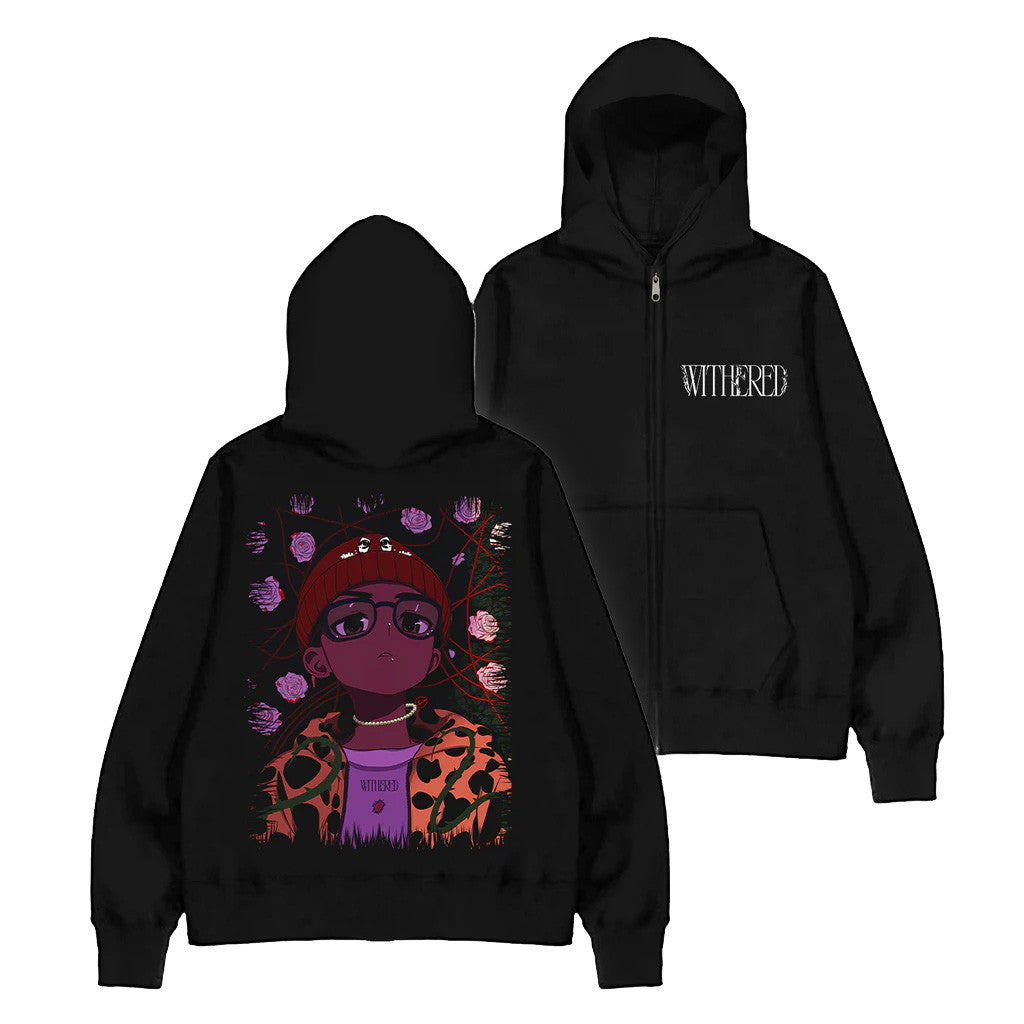 D4VD Merch Black Kawaii Hoodie Presents For Boyfriend D4VD Merch Black Kawaii Hoodie Presents For Boyfriend